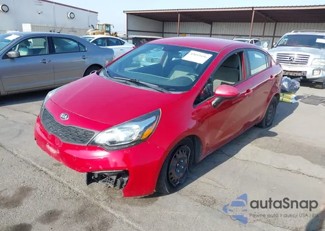 2014 Kia Rio Lx z USA, uszkodzony, nr VIN KNADM4A36E6364155